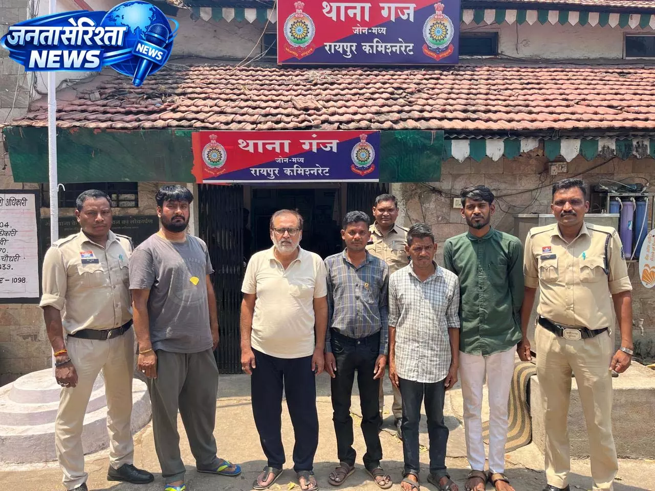 गंज पुलिस का एकदिवसीय अभियान, 19 वारंट तामील, 4 असामाजिक तत्व जेल भेजे गए गंज पुलिस का एकदिवसीय अभियान, 19 वारंट तामील, 4 असामाजिक तत्व जेल भेजे गए