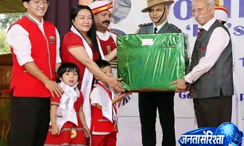 ITANAGAR: राज्यपाल ने अनाथालय को वाटर प्यूरीफायर भेंट किया