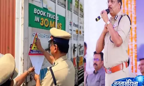 DGP शिवधर रेड्डी ने ड्राइवरों से सड़क हादसों को रोकने के लिए ओवरटेकिंग से बचने की अपील DGP शिवधर रेड्डी ने ड्राइवरों से सड़क हादसों को रोकने के लिए ओवरटेकिंग से बचने की अपील