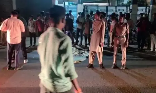रायपुर में पल्सर को ट्रेलर ने रौंदा, महिला की मौत