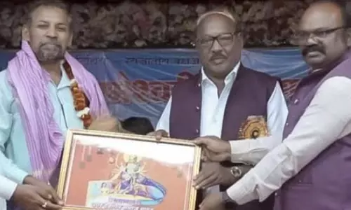 अंकुश देवांगन का पाटन देवांगन समाज में सम्मान