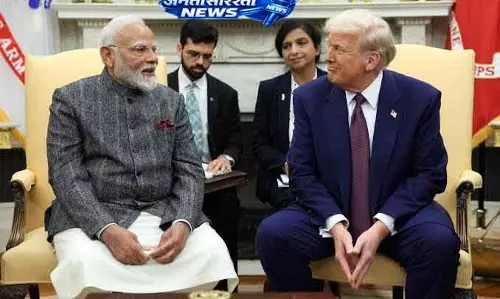 Modi-Trump talks: 40 मिनट तक पश्चिम एशिया और द्विपक्षीय संबंधों पर चर्चा Modi-Trump talks: 40 मिनट तक पश्चिम एशिया और द्विपक्षीय संबंधों पर चर्चा
