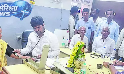 Karnataka : नर्सिंग होम में रक्तदान शिविर Karnataka : नर्सिंग होम में रक्तदान शिविर