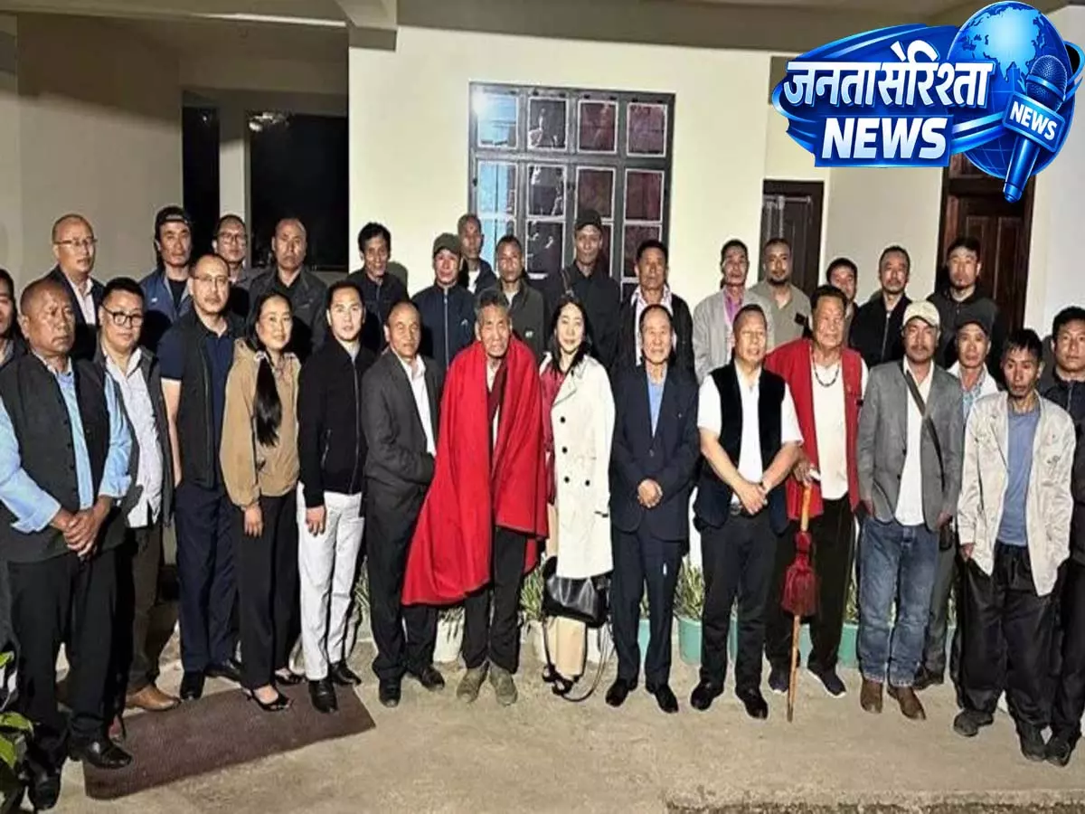 Kohima : पूर्व NPP उम्मीदवार वेप्रसा न्येखा अपने समर्थकों के साथ NPF में शामिल हुए Kohima : पूर्व NPP उम्मीदवार वेप्रसा न्येखा अपने समर्थकों के साथ NPF में शामिल हुए