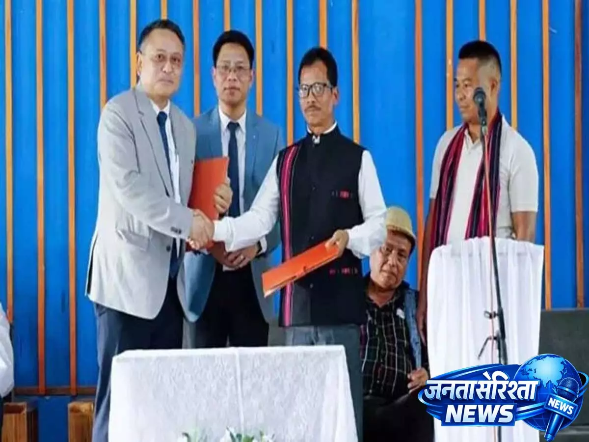 Mizoram government ने हमारे ग्रुप के साथ शांति समझौते पर साइन किए Mizoram government ने हमारे ग्रुप के साथ शांति समझौते पर साइन किए