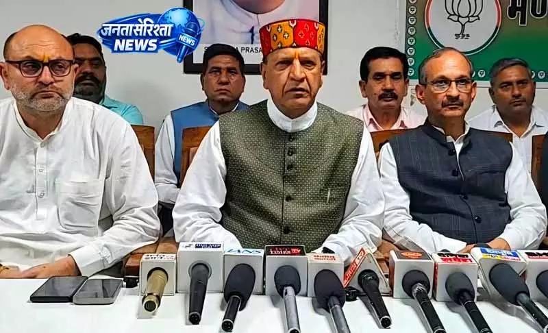 Himachal: सरकाघाट हत्या मामले पर भाजपा का हमला Himachal: सरकाघाट हत्या मामले पर भाजपा का हमला