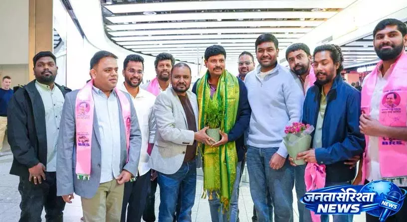 पूर्व सांसद जोगिनपल्ली संतोष कुमार का London में भव्य स्वागत पूर्व सांसद जोगिनपल्ली संतोष कुमार का London में भव्य स्वागत