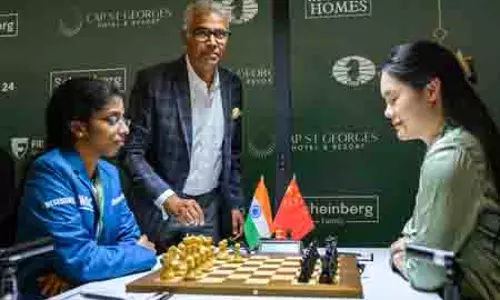 साइप्रस स्थित भारतीय उच्चायोग ने वैशाली की फिडे विमेंस कैंडिडेट्स जीतने पर तारीफ की साइप्रस स्थित भारतीय उच्चायोग ने वैशाली की फिडे विमेंस कैंडिडेट्स जीतने पर तारीफ की