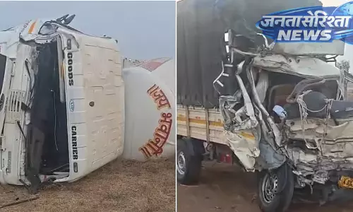 Karnataka : मंत्रालय के पास टैंकर और पिकअप की टक्कर में 8 लोगों की मौत