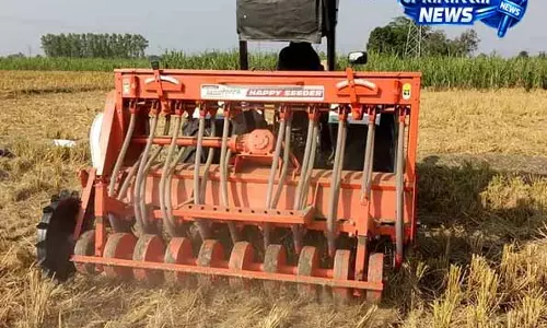 Punjab में कृषि बदलाव, पराली प्रबंधन मशीनों का तेजी से उपयोग Punjab में कृषि बदलाव, पराली प्रबंधन मशीनों का तेजी से उपयोग