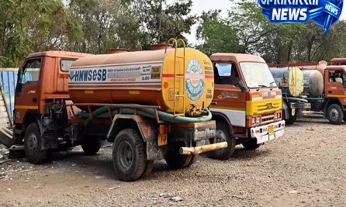 Hyderabad: IVRS में गड़बड़ी से पानी के टैंकर बुकिंग और कस्टमर सर्विस में रुकावट Hyderabad: IVRS में गड़बड़ी से पानी के टैंकर बुकिंग और कस्टमर सर्विस में रुकावट