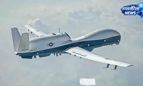 US ने ट्राइटन ड्रोन क्रैश की पुष्टि की