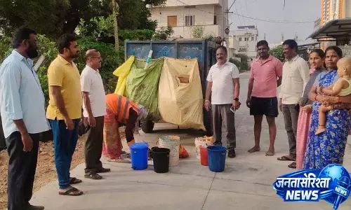 शहर की सफाई पर विशेष ध्यान: Commissioner बच्चलकुरी सरथचंद्र शहर की सफाई पर विशेष ध्यान: Commissioner बच्चलकुरी सरथचंद्र