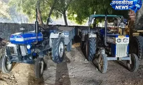 अवैध खनिज उत्खनन पर सख्ती, 2 हाइवा, 1 चैन माउंटेन सहित 6 वाहन जप्त अवैध खनिज उत्खनन पर सख्ती, 2 हाइवा, 1 चैन माउंटेन सहित 6 वाहन जप्त