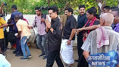 Tamil Nadu : मुख्यमंत्री स्टालिन ने नमक्कल किसान बाजार में वोट बटोरे Tamil Nadu : मुख्यमंत्री स्टालिन ने नमक्कल किसान बाजार में वोट बटोरे