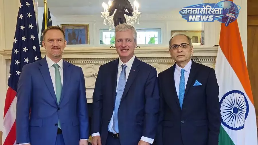 India-US ट्रेड बातचीत तेज, क्वात्रा ने अमेरिकी अधिकारियों से की मुलाकात India-US ट्रेड बातचीत तेज, क्वात्रा ने अमेरिकी अधिकारियों से की मुलाकात