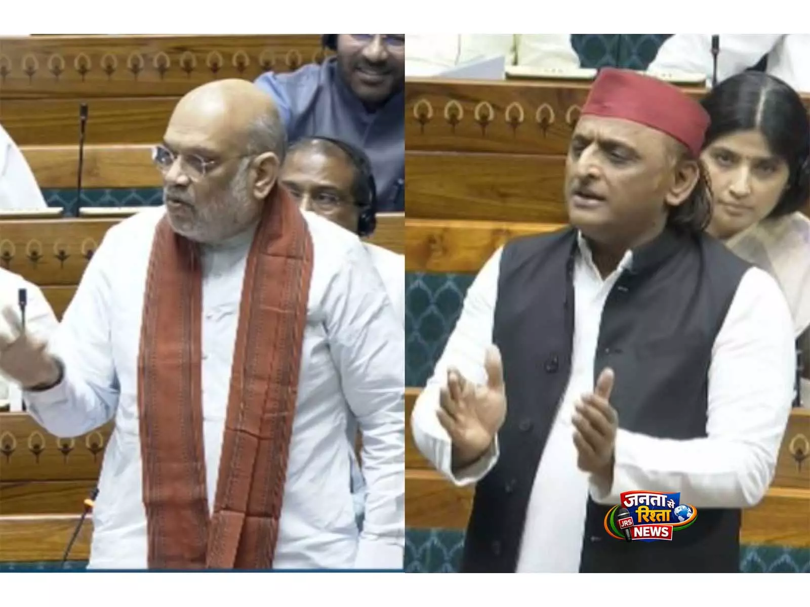 धर्म के आधार पर आरक्षण असंवैधानिक: Lok Sabha में अमित शाह और अखिलेश यादव के बीच तीखी बहस धर्म के आधार पर आरक्षण असंवैधानिक: Lok Sabha में अमित शाह और अखिलेश यादव के बीच तीखी बहस
