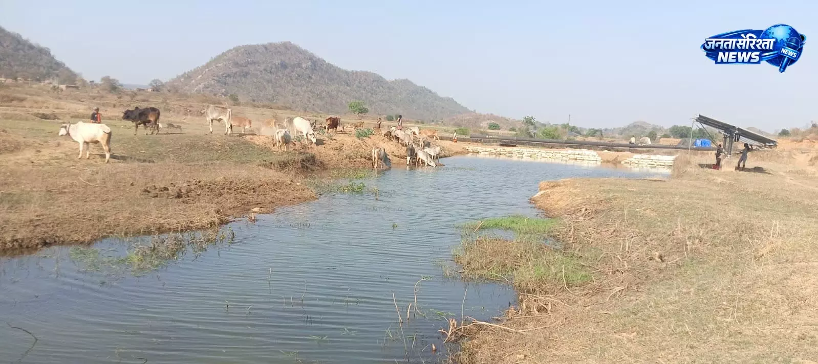 मनरेगा से पनारी नाले का जीर्णोद्धार, 1200 ग्रामीणों को पेयजल और सिंचाई का लाभ मनरेगा से पनारी नाले का जीर्णोद्धार, 1200 ग्रामीणों को पेयजल और सिंचाई का लाभ