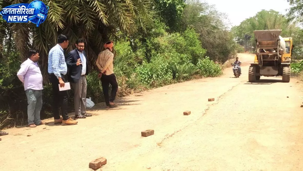 जनभागीदारी से नेशनल हाईवे से स्कूल तक पक्की सड़क निर्माण कार्य प्रारम्भ जनभागीदारी से नेशनल हाईवे से स्कूल तक पक्की सड़क निर्माण कार्य प्रारम्भ