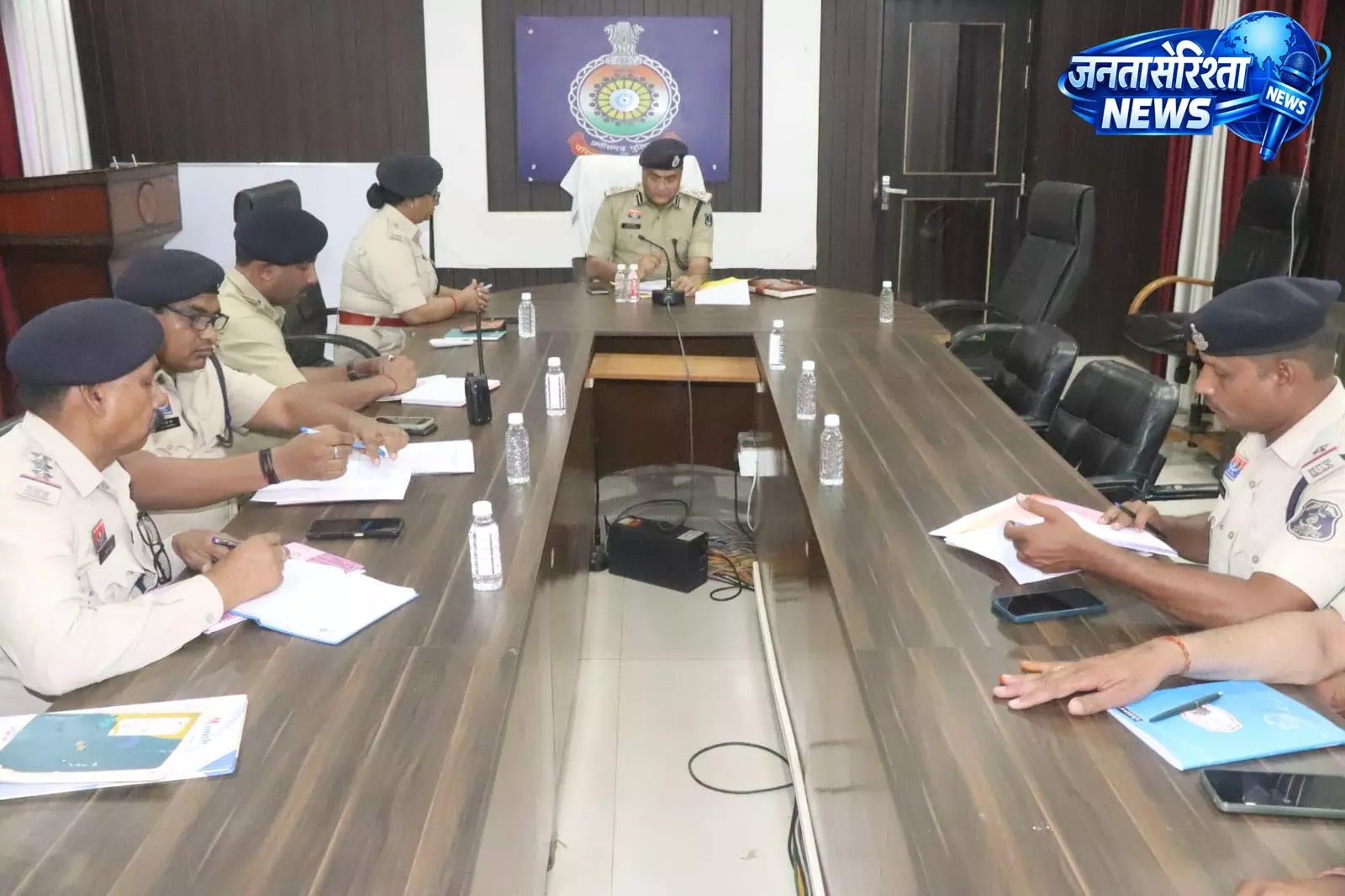 दुर्ग में यातायात व्यवस्था सुधार को लेकर उच्च स्तरीय बैठक दुर्ग में यातायात व्यवस्था सुधार को लेकर उच्च स्तरीय बैठक