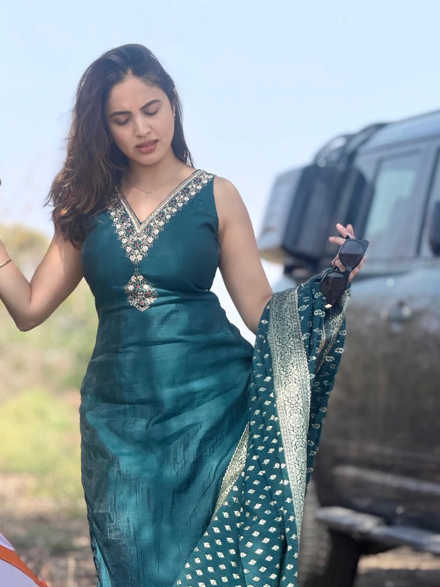 शूट में बहुत ही खूबसूरत दिखी प्रियंका खोलेगड़े