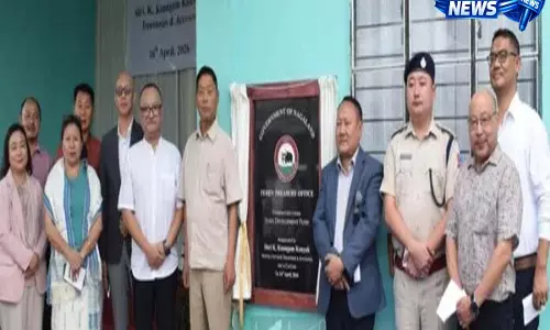 Nagaland: सलाहकार कोन्नगम कोन्याक ने पेरेन ट्रेजरी ऑफिस का उद्घाटन किया