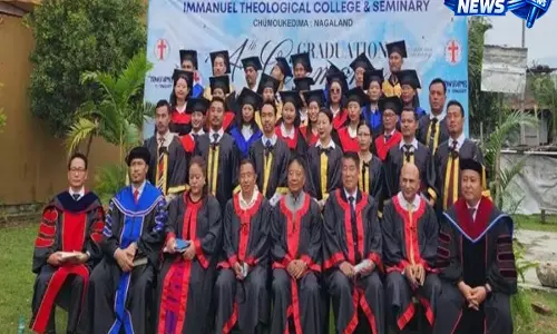Nagaland : इमैनुअल थियोलॉजिकल कॉलेज और सेमिनरी ने चौथा ग्रेजुएशन समारोह किया आयोजित