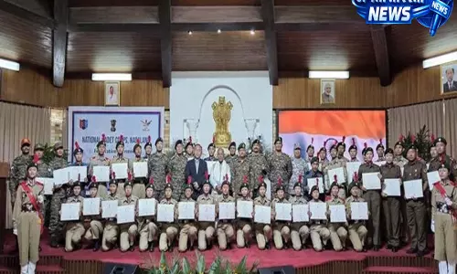 नागालैंड: राज्यपाल ने लोक भवन में नागालैंड के NCC कैडेट्स को सम्मानित किया