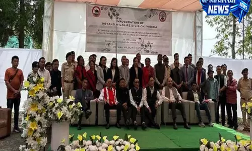 Nagaland: संरक्षण को बढ़ावा देने के लिए दोयांग वाइल्डलाइफ डिवीजन का उद्घाटन किया Nagaland: संरक्षण को बढ़ावा देने के लिए दोयांग वाइल्डलाइफ डिवीजन का उद्घाटन किया