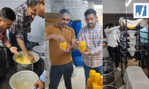 लोगों के स्वास्थ्य के साथ खिलवाड़! नकली घी के रैकेट का खुलासा, 2 गिरफ्तार, VIDEO