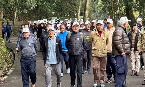 दार्जिलिंग में ईसीआई के मतदाता जागरूकता वॉकथॉन का आयोजन, लोगों ने बढ़-चढ़कर लिया हिस्सा