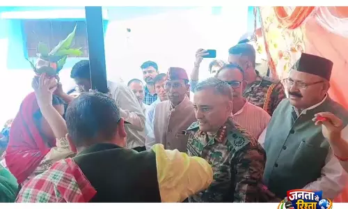 CDS अनिल चौहान ने उत्तराखंड में अपने पैतृक गांव का दौरा किया