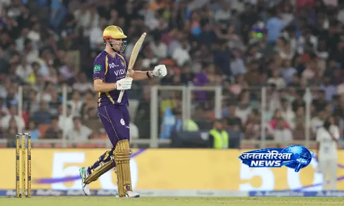 IPL 2026 KKR VS GT : केकेआर 180 रन पर ऑलआउट IPL 2026 KKR VS GT : केकेआर 180 रन पर ऑलआउट