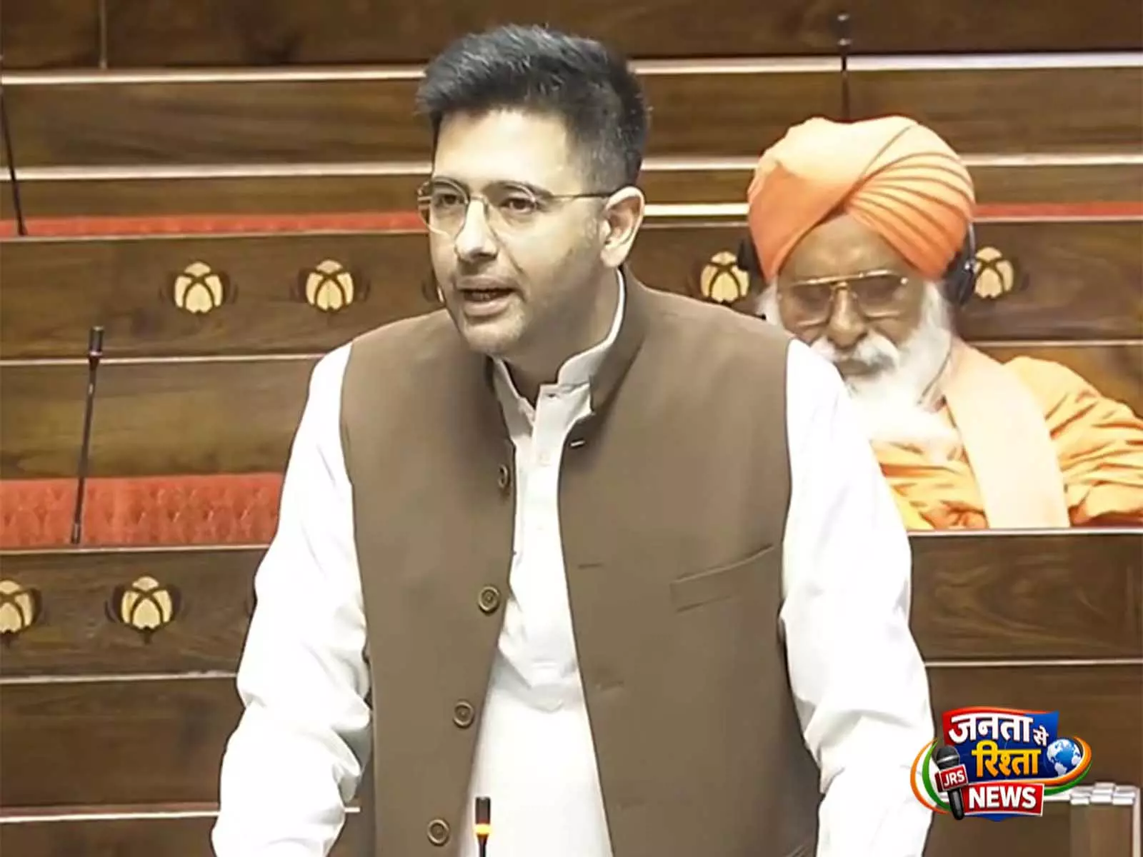 AAP MP राघव चड्ढा ने तीसरी बार राज्यसभा के उपसभापति के रूप में फिर से चुने जाने पर हरिवंश को बधाई दी AAP MP राघव चड्ढा ने तीसरी बार राज्यसभा के उपसभापति के रूप में फिर से चुने जाने पर हरिवंश को बधाई दी