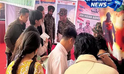Pasighat: स्पीयरहेड गनर्स ने सालाना जॉब फेयर में युवाओं को प्रेरित किया