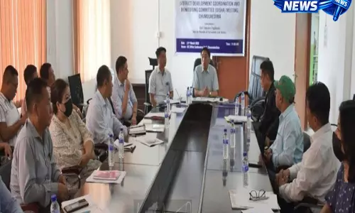 Nagaland : चुमौकेदिमा में शहरीकरण रणनीति पर बैठक Nagaland : चुमौकेदिमा में शहरीकरण रणनीति पर बैठक