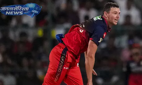 IPL 2026 : फिर से फिट हुए जोश हेज़लवुड ज़ोरदार प्रदर्शन करने के लिए तैयार IPL 2026 : फिर से फिट हुए जोश हेज़लवुड ज़ोरदार प्रदर्शन करने के लिए तैयार