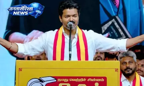 Perambur: TVK प्रमुख विजय ने घर-घर जाकर प्रचार किया