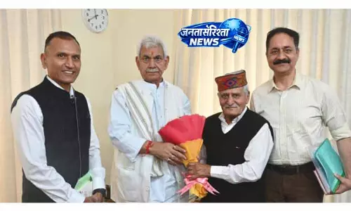 LG से मिले डेलीगेशन, उठाए अहम मुद्दे LG से मिले डेलीगेशन, उठाए अहम मुद्दे