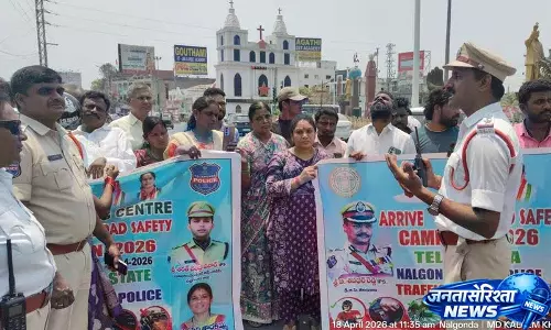 सड़क सुरक्षा सबकी ज़िम्मेदारी है: Traffic CI महालक्ष्मैया