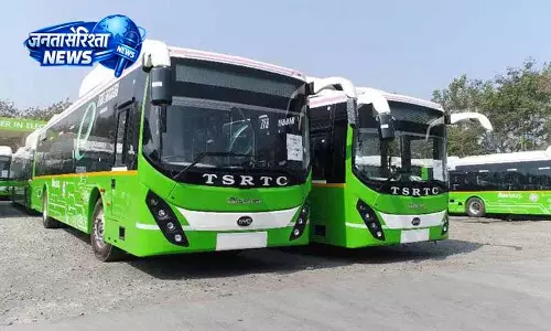 TGSRTC के बेड़े में 70 नई इलेक्ट्रिक बसें शामिल होंगी TGSRTC के बेड़े में 70 नई इलेक्ट्रिक बसें शामिल होंगी