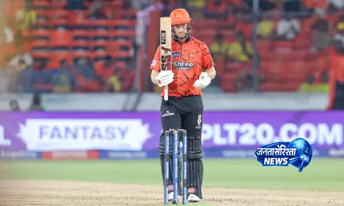 IPL 2026 SRH VS CSK: सनराइजर्स हैदराबाद ने 17 ओवर में 177 रन बनाये IPL 2026 SRH VS CSK: सनराइजर्स हैदराबाद ने 17 ओवर में 177 रन बनाये