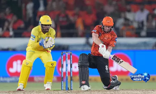 IPL 2026 CSK VS SRH: हैदराबाद ने  9 विकेट गिराकर दिया 195 का लक्ष्य