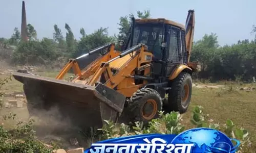 नैमिष नगर में चला बुलडोजर, 80 बीघा अवैध प्लाटिंग ध्वस्त, काकोरी में निर्माण सील नैमिष नगर में चला बुलडोजर, 80 बीघा अवैध प्लाटिंग ध्वस्त, काकोरी में निर्माण सील
