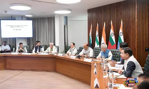 Rajnath Singh ने पश्चिम एशिया संघर्ष पर मंत्रियों के अनौपचारिक समूह की चौथी बैठक की अध्यक्षता की Rajnath Singh ने पश्चिम एशिया संघर्ष पर मंत्रियों के अनौपचारिक समूह की चौथी बैठक की अध्यक्षता की