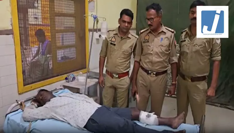 रायबरेली में पुलिस और बदमाश में मुठभेड़, वांटेड आरोपी गिरफ्तार रायबरेली में पुलिस और बदमाश में मुठभेड़, वांटेड आरोपी गिरफ्तार