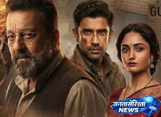 संजय दत्त की Aakhri Sawal में भारत के विवादित इतिहास पर पोस्टरों के साथ उत्साह जगाया गया संजय दत्त की Aakhri Sawal में भारत के विवादित इतिहास पर पोस्टरों के साथ उत्साह जगाया गया