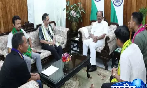 Tripura: प्रद्योत देबबर्मन का आरोप—TTAADC चुनाव से पहले BJP नेताओं ने CM माणिक साहा को किया गुमराह Tripura: प्रद्योत देबबर्मन का आरोप—TTAADC चुनाव से पहले BJP नेताओं ने CM माणिक साहा को किया गुमराह