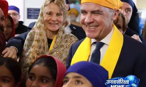 Canadian के PM मार्क कार्नी ने सिख हेरिटेज मंथ के मौके पर गुरुद्वारे का दौरा किया