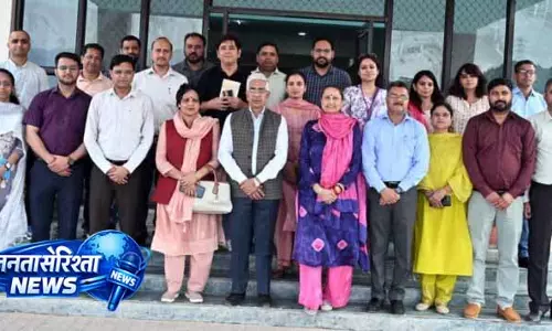 Udhampur कैंपस में जेयू वीसी का दौरा, शिक्षा और विकास पर फोकस Udhampur कैंपस में जेयू वीसी का दौरा, शिक्षा और विकास पर फोकस